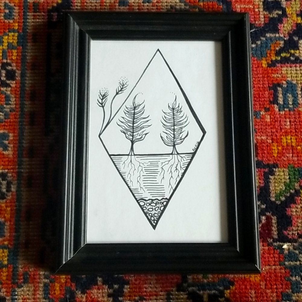 Minimalist Line Drawing